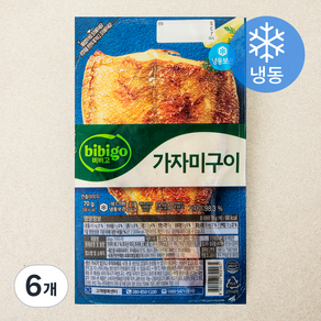 비비고 가자미 구이 (냉동), 6개, 70g