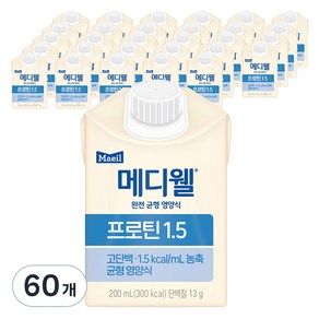 메디웰 프로틴 1.5, 200ml, 60개