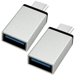 칼론 USB3.0 C타입 OTG젠더 2p, KR-COTG(실버), 2개