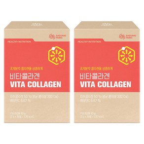 대상웰라이프 비타콜라겐, 60g, 2개