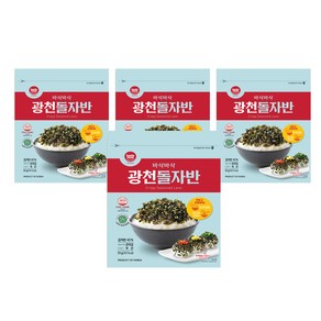 바다모아 광천 돌자반, 55g, 4개