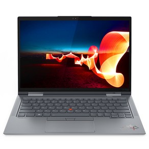 레노버 2022 씽크패드 X1 요가 G7 14, 스톰 그레이, 코어i5, 256GB, 16GB, WIN11 Po, 21CDS00100