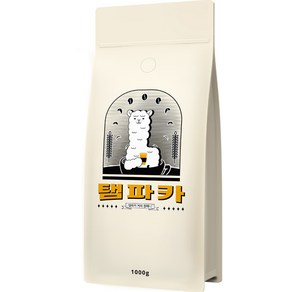 탬파카 디카페인 콜롬비아 슈가케인 커피 원두, 홀빈(분쇄안함), 1kg, 1개