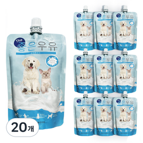 숨탄연구소 반려동물 더 좋은 우유, 우유맛, 180ml, 20개