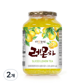 다농원 레몬차, 2kg, 1개입, 2개