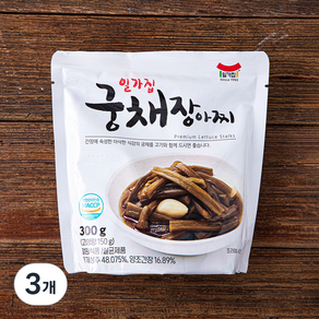 일가집 궁채장아찌, 300g, 3개