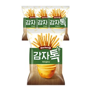 오리온 감자톡 허브솔트맛, 80g, 4개