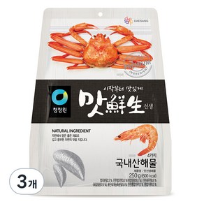 맛선생 해물 조미료, 250g, 3개