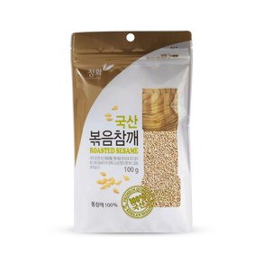 청화 국산 볶음참깨, 100g, 1개