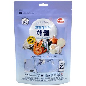 해표 한알레시피 해물, 80g, 1개