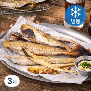 해맑은푸드 반건조 노가리 (냉동), 3개, 700g (대)