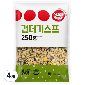 식자재왕 건더기스프, 250g, 4개