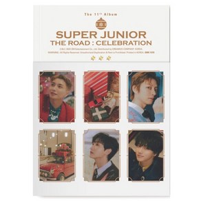 슈퍼주니어 SUPER JUNIOR - The Road : Celebation 정규 11집 앨범 Vol.2 SNOW ve. 포스터 없음, 1CD