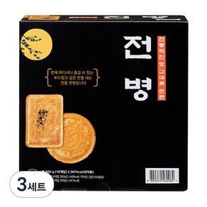 또먹자 낱개포장 바삭 고소한 전병 2종 x 9p 세트, 600g, 3세트