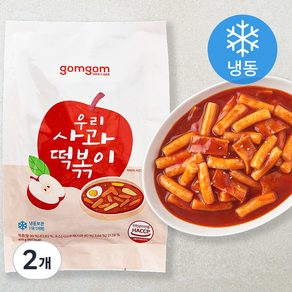 곰곰 우리 사과 떡볶이 (냉동), 470g, 2개