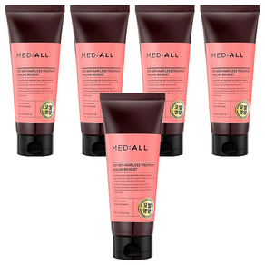 메디올 알시피 안티로스 탈모완화 크림 트리트먼트 힐링부케, 5개, 200ml