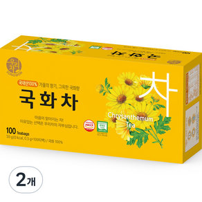 우리차 국화차 티백, 0.5g, 100개입, 2개