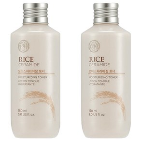 더페이스샵 라이스 앤 세라마이드 모이스처 토너, 150ml, 2개