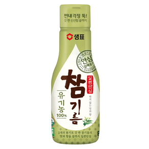 샘표 일편단심 유기농 참기름, 1개, 200ml