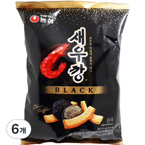 새우깡 블랙, 125g, 6개