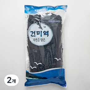 자연을 담은 건미역, 1kg, 2개