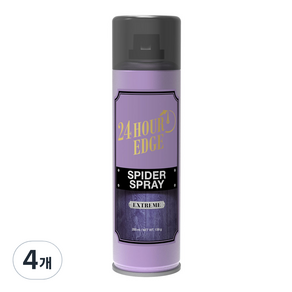24시간엣지 스파이더 스프레이 익스트림, 4개, 200ml