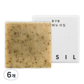 동구밭 가꿈비누 바질, 120g, 6개