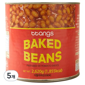 땅스 베이크드 빈스, 5개, 2.62kg