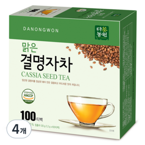 다농원 맑은결명자차, 1.2g, 100개입, 4개