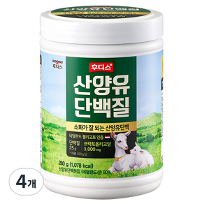 일동후디스 산양유 단백질, 280g, 4개