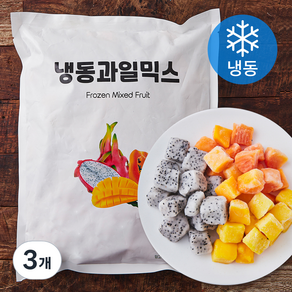 냉동 과일믹스 (냉동), 3개, 1kg