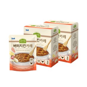 매일유업 상하키친 버터치킨카레 3p