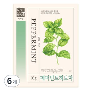 녹차원 페퍼민트 허브차 20p