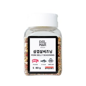 딜리셔스마켓 삼겹살시즈닝 소형, 80g, 1개