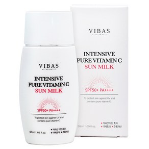 비바스 인텐시브 퓨어 비타민C 선밀크 SPF50+ PA++++