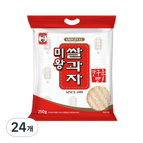 미왕 쌀과자, 250g, 24개