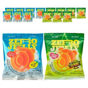 마이노멀 무설탕 제로베어 젤리 38g 8p + 사워베어 42g 8p, 1세트
