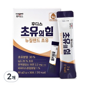 일동후디스 초유의 힘 스틱 뉴질랜드 초유, 60g, 2개