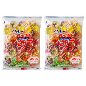 킨죠제과 과일 믹스 젤리, 300g, 2개