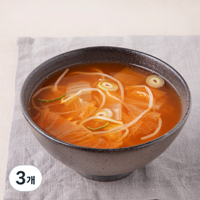 바다원 초이스쿡 김치콩나물국, 600g, 3개