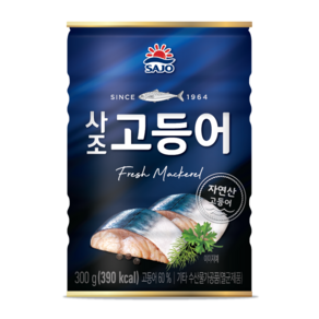 사조 고등어 통조림, 300g, 1개