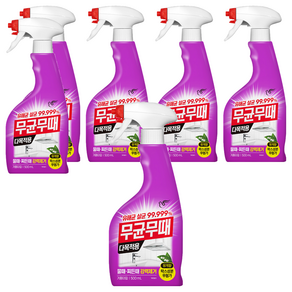 무균무때 다목적세정제, 500ml, 6개