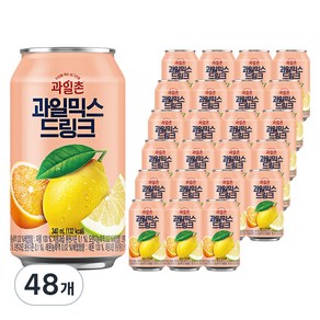 과일촌 과일믹스 드링크, 48개, 340ml