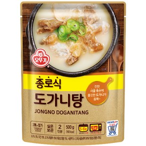 오뚜기 종로식도가니탕, 500g, 6개