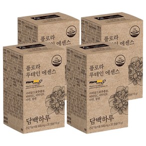 담백하루 플로라 루테인 에센스 15g, 30정, 4개