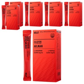 웰릿 아르맨 아르기닌 5000mg 14p, 280g, 6개
