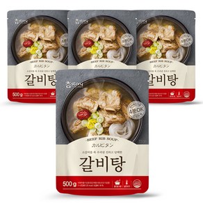 참스토리 갈비탕, 500g, 4개