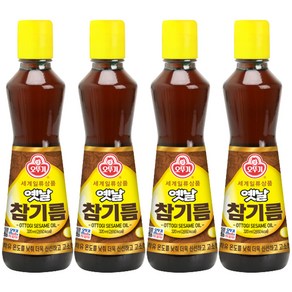 오뚜기옛날 참기름, 320ml, 4개