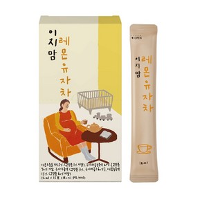 이지맘 레몬 유자차 15p, 12ml, 15개입, 1개