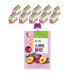 풀스키친 스위트 플럼주스, 40개, 100ml